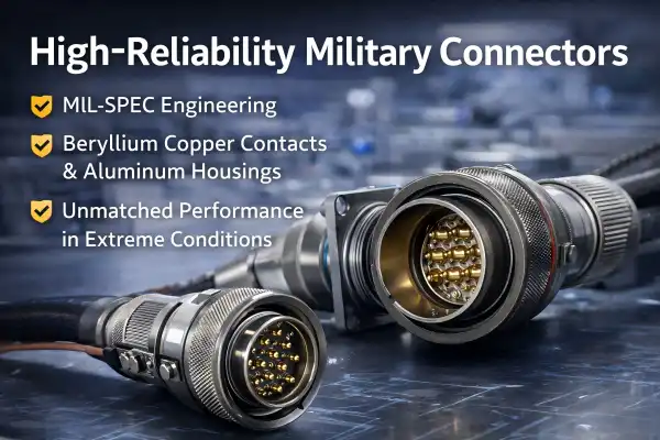 What Defines a High-Reliability Military Connector?